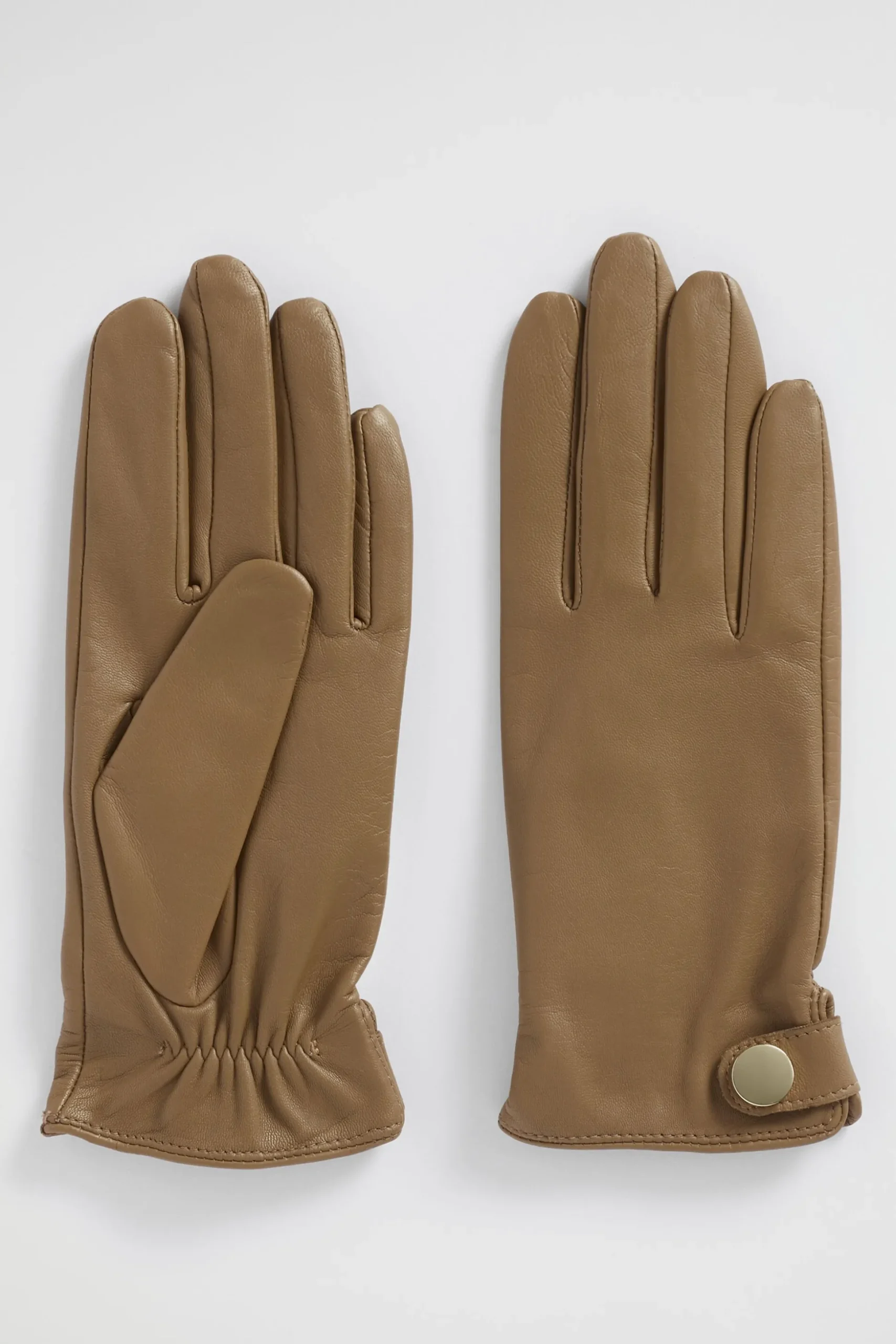 Seed Heritage Hats & Gloves-Leather Gloves Deep Brass
