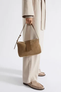 Seed Heritage Shoulder Bags-Leather Shoulder Bag Deep Brass