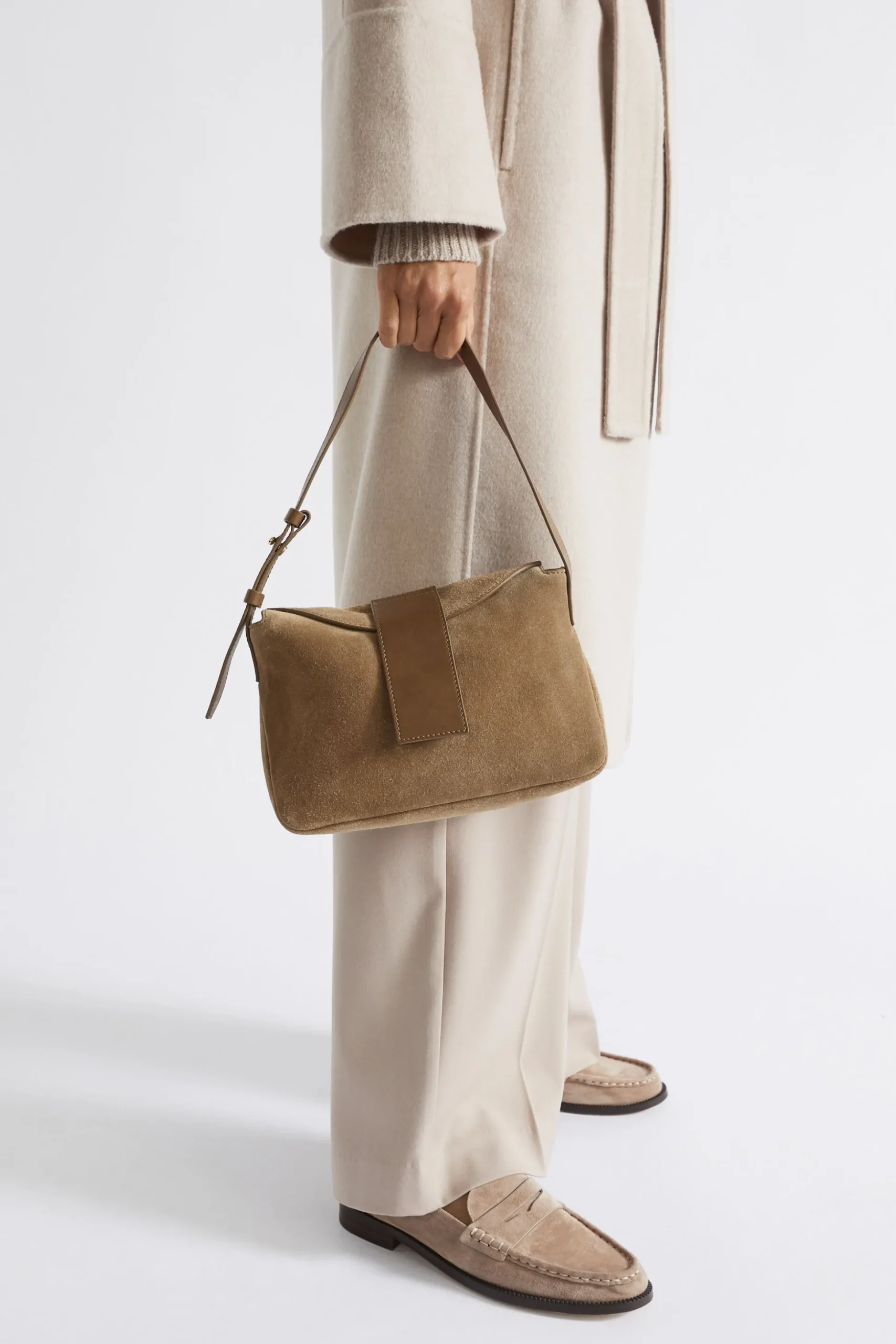 Seed Heritage Shoulder Bags-Leather Shoulder Bag Deep Brass
