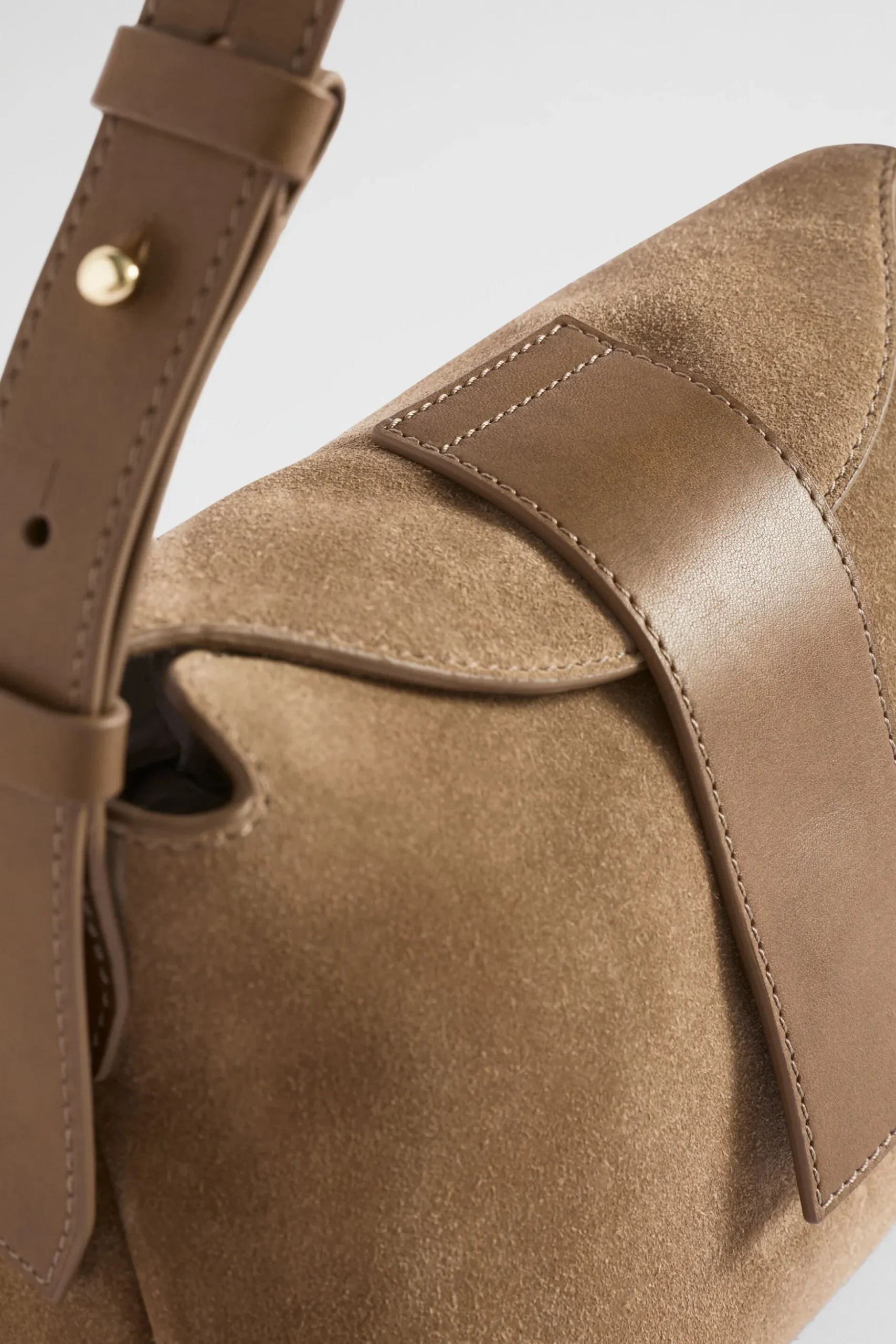 Seed Heritage Shoulder Bags-Leather Shoulder Bag Deep Brass