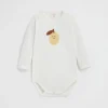 Seed Heritage Bodysuits & Onesies-Lemon Bodysuit Canvas
