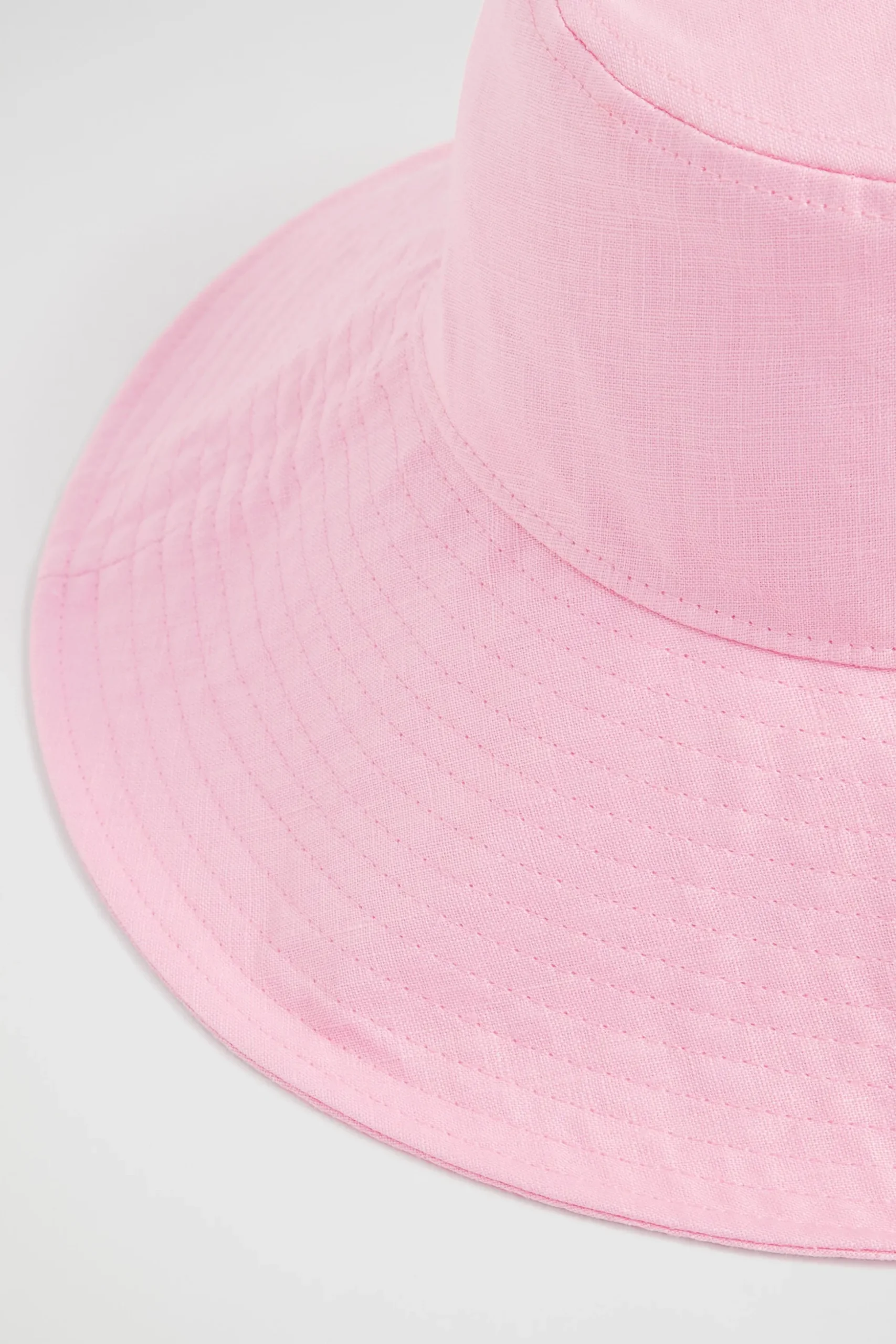 Seed Heritage Hats & Gloves-Linen Bucket Hat Soft Orchid