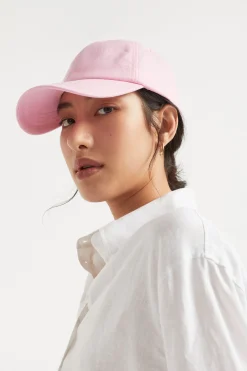 Seed Heritage Hats & Gloves-Linen Soft Cap Soft Orchid