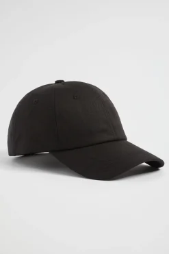 Seed Heritage Hats & Gloves-Linen Soft Cap Black