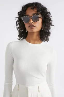 Seed Heritage Sunglasses & Glasses-Lisa Round Sunglasses Storm Tort