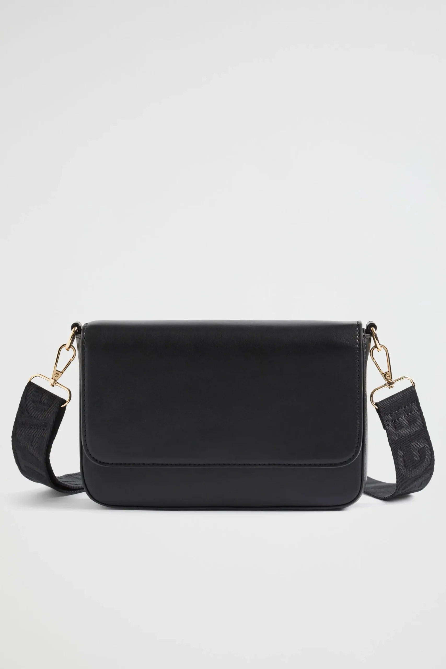 Seed Heritage Cross Body-Logo Crossbody Bag Black