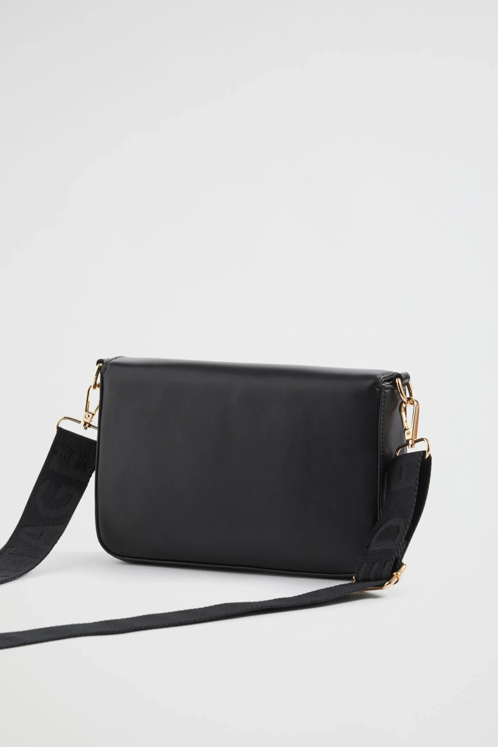 Seed Heritage Cross Body-Logo Crossbody Bag Black
