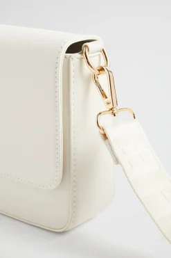Seed Heritage Cross Body-Logo Crossbody Bag Bone