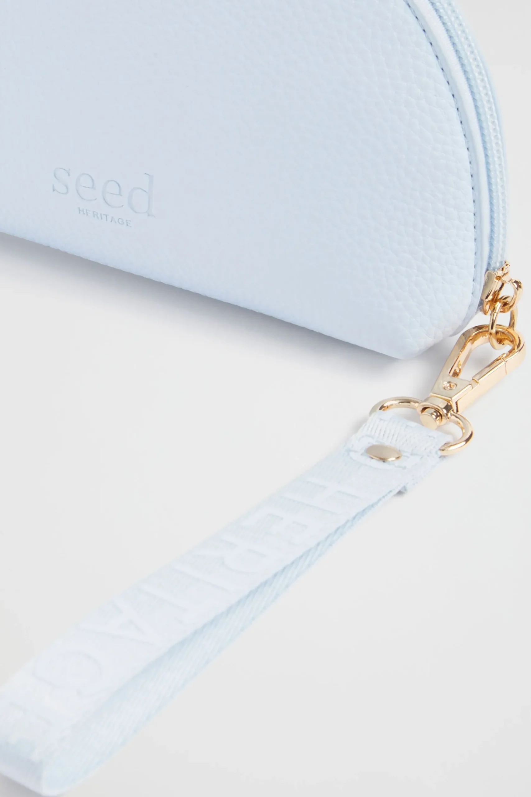 Seed Heritage Bags-Logo Purse Baby Blue