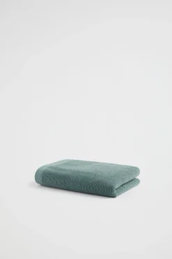 Seed Heritage Bathroom-Luca Cotton Hand Towel Eucalypt