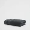 Seed Heritage Bathroom-Luca Cotton Towel Graphite
