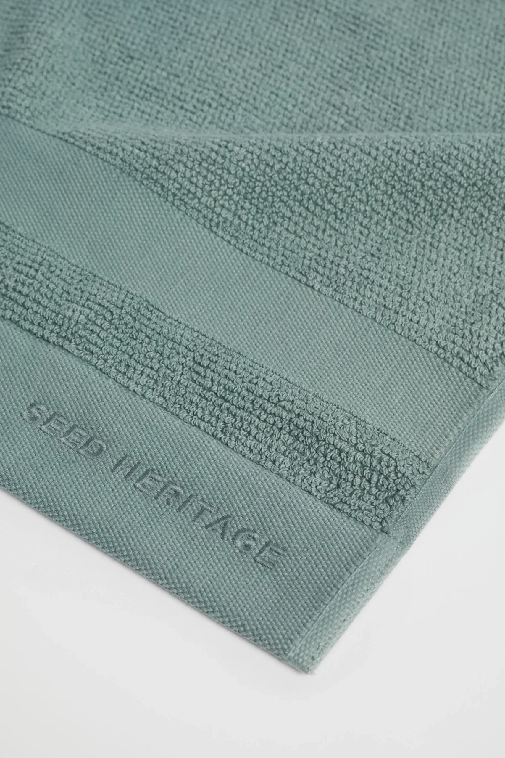 Seed Heritage Bathroom-Luca Cotton Towel Eucalypt