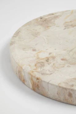 Seed Heritage Kitchen & Dining-Marble Round Platter Sand Dune