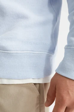 Seed Heritage T-Shirts & Sweaters-Mens Cotton Sweat Powder Blue