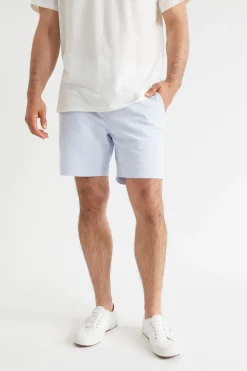 Seed Heritage Shorts-Mens Twill Short Powder Blue