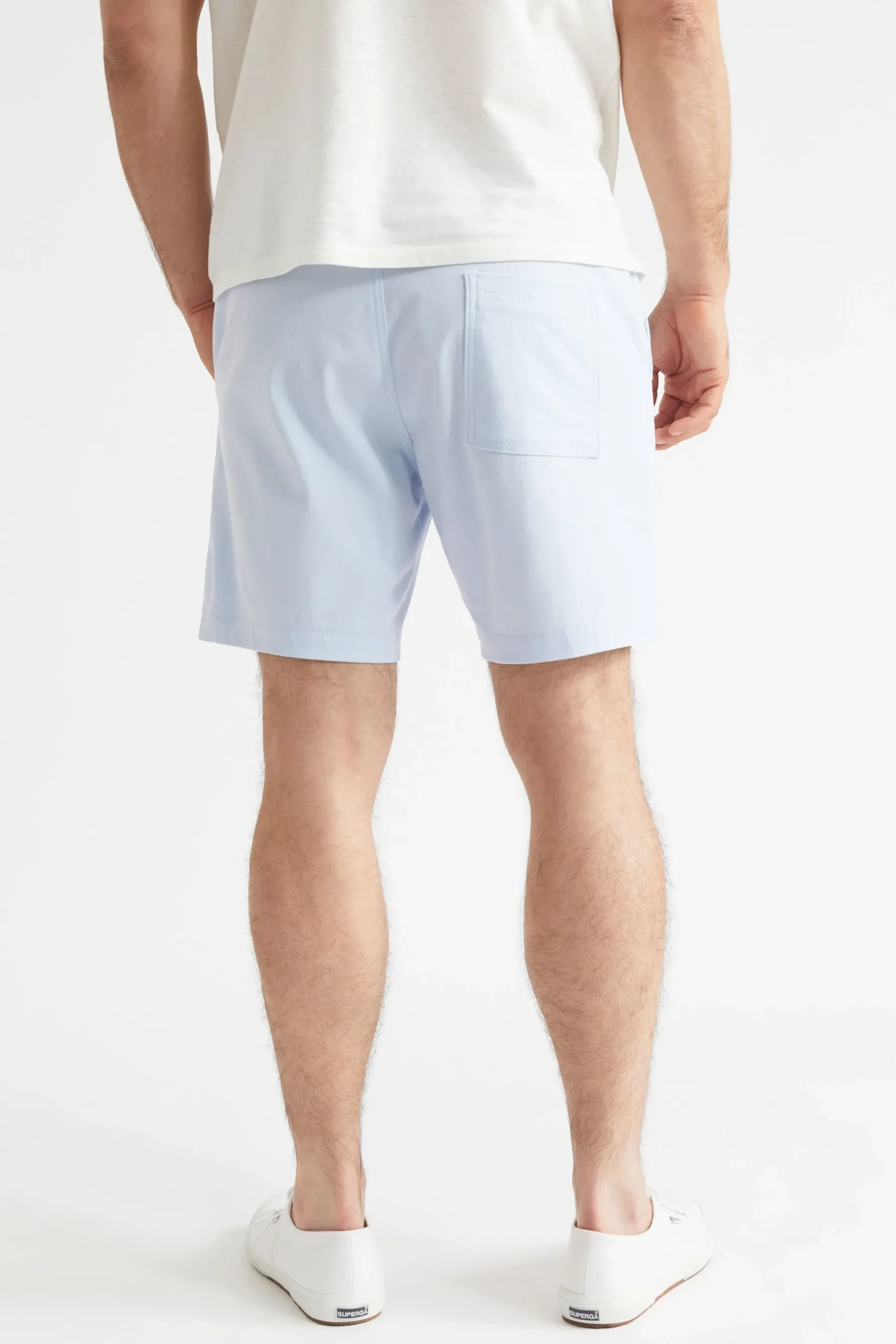 Seed Heritage Shorts-Mens Twill Short Powder Blue