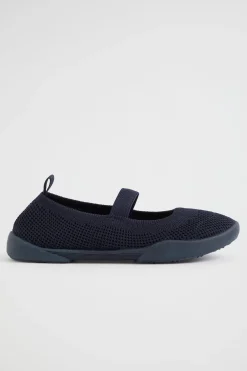 Seed Heritage Sneakers & Trainers-Mesh Ballet Trainer Navy