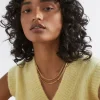 Seed Heritage Jewellery-Mini Curb Chain Necklace Gold