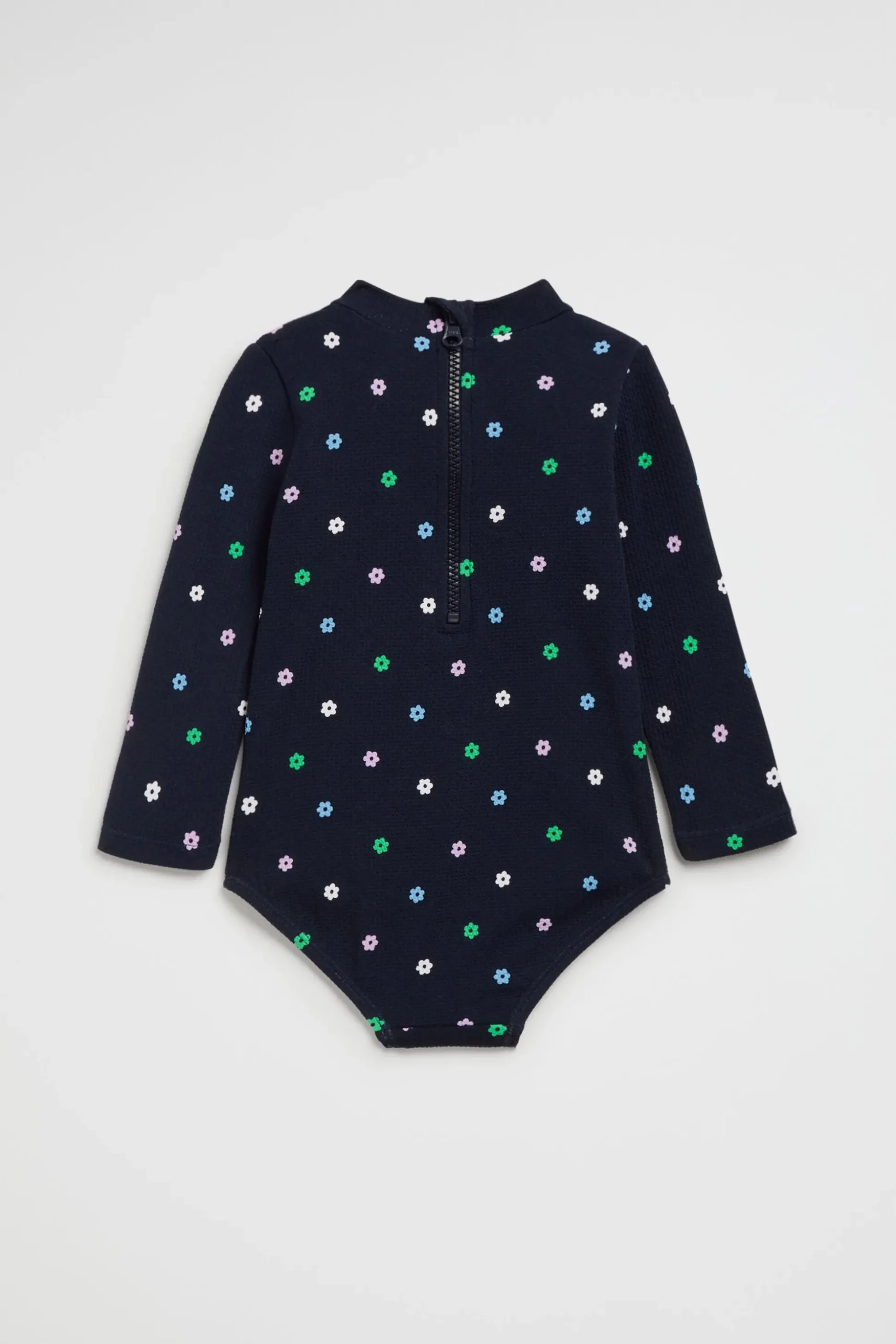 Seed Heritage Swimwear-Mini Daisy Rashsuit Midnight Blue