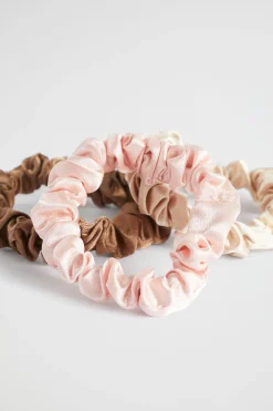 Seed Heritage Hair Accessories-Mini Scrunchie Neutral Blush