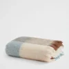 Seed Heritage Bedroom-Mohair Check Throw Multi