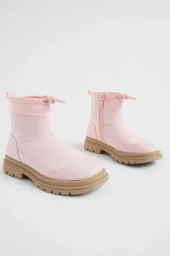 Seed Heritage Sneakers & Trainers-Nylon Winter Boot Dusty Rose