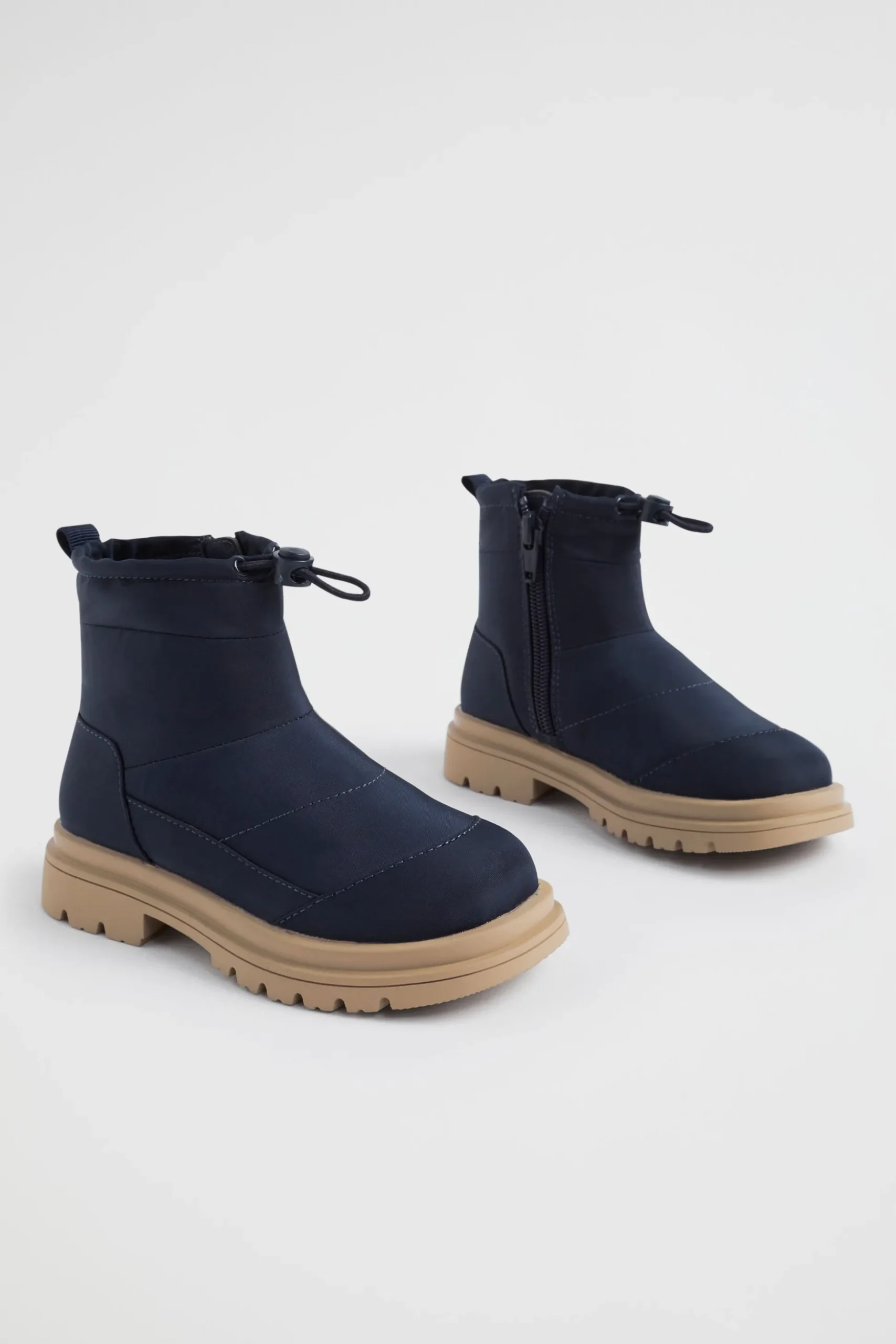 Seed Heritage Sneakers & Trainers-Nylon Winter Boot Navy