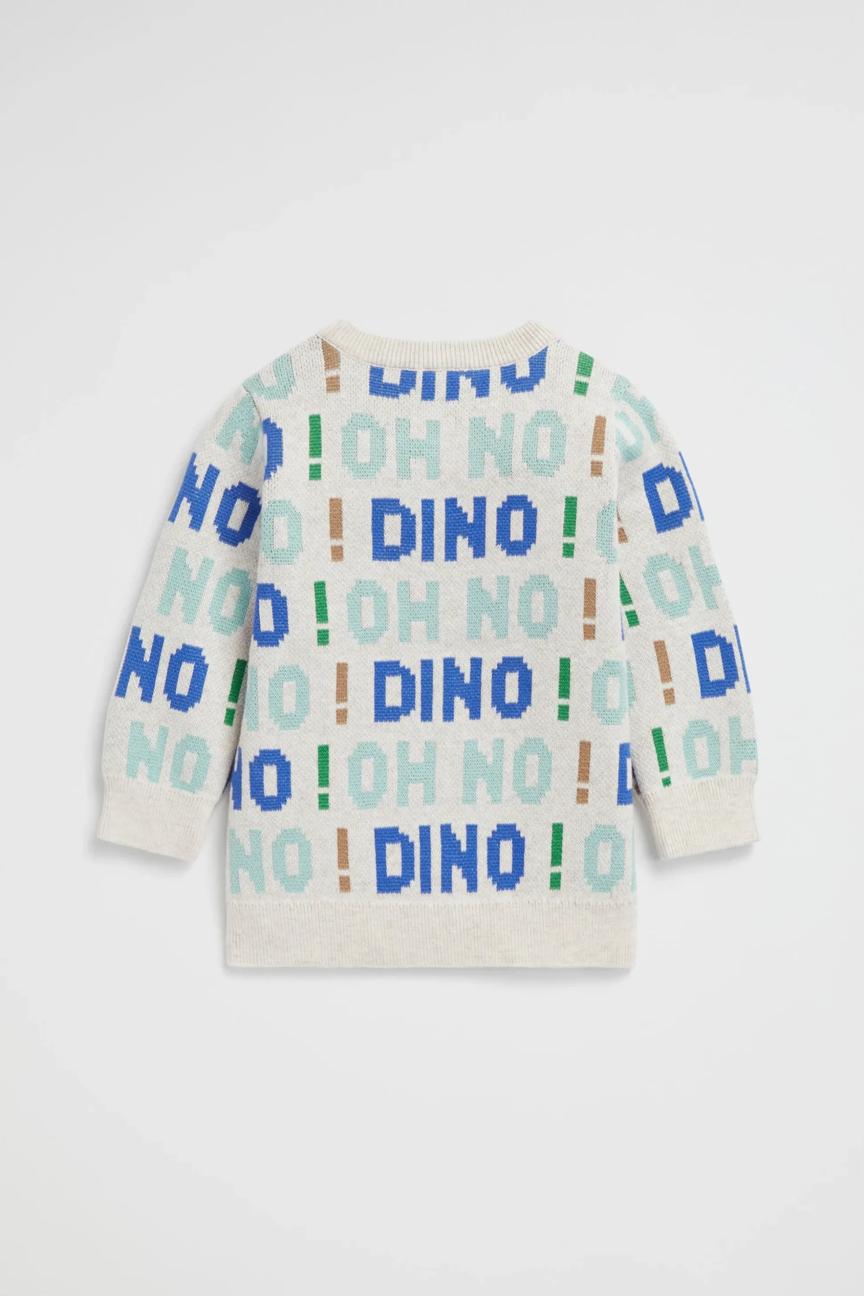 Seed Heritage Knitwear & Sweaters-Oh No Dino Knit Oat Marle
