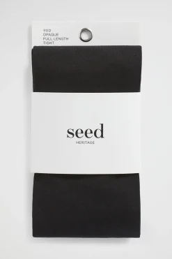 Seed Heritage Socks & Tights-Opaque 90 Denier Tight Black