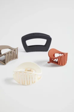 Seed Heritage Hair Accessories-Oval Claw Pack Midnight Sky