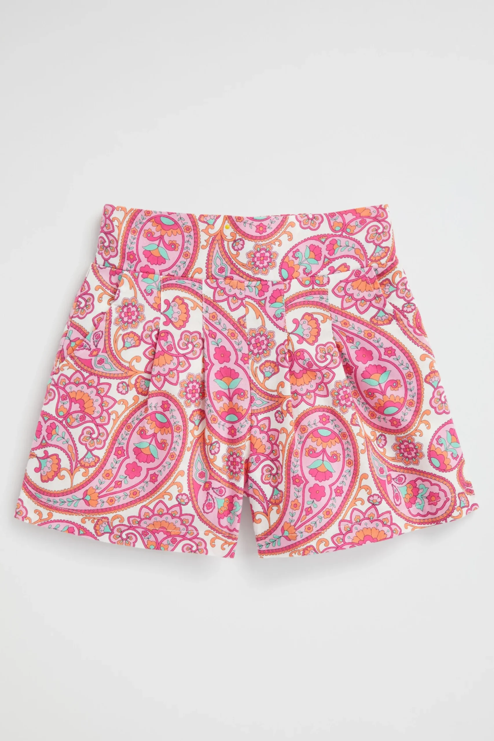 Seed Heritage Shorts-Paisley Short Fuchsia