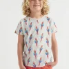 Seed Heritage T-Shirts & Tops-Parrot Tee Cloudy Marle