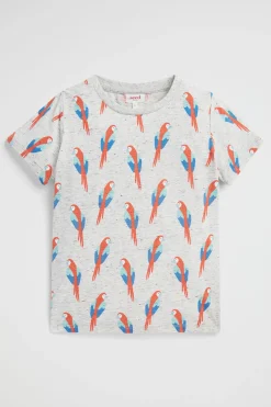 Seed Heritage T-Shirts & Tops-Parrot Tee Cloudy Marle