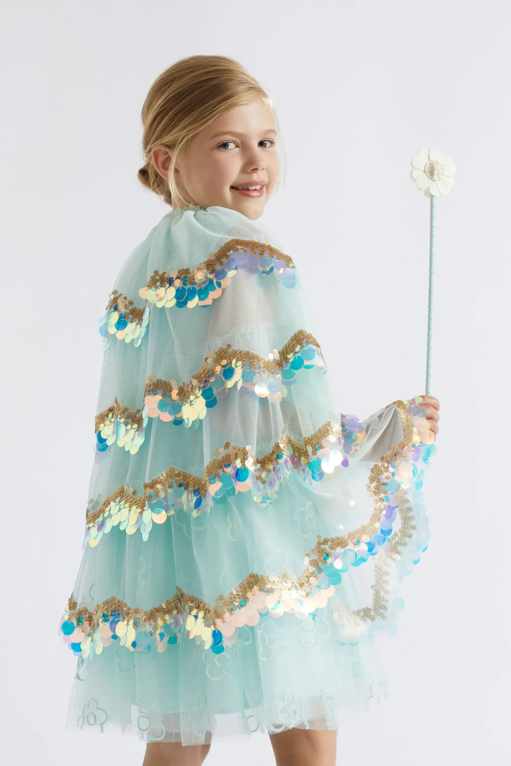Seed Heritage Ponchos & Capes-Party Cape Multi