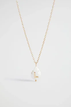 Seed Heritage Jewellery-Pear Aphabet Neckace L