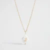 Seed Heritage Jewellery-Pearl Alphabet Necklace J