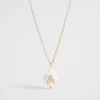 Seed Heritage Jewellery-Perl Lphbet Necklce A