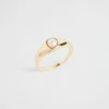 Seed Heritage Jewellery-Pearl Ring Gold