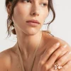 Seed Heritage Jewellery-Pearl Ring Set Gold