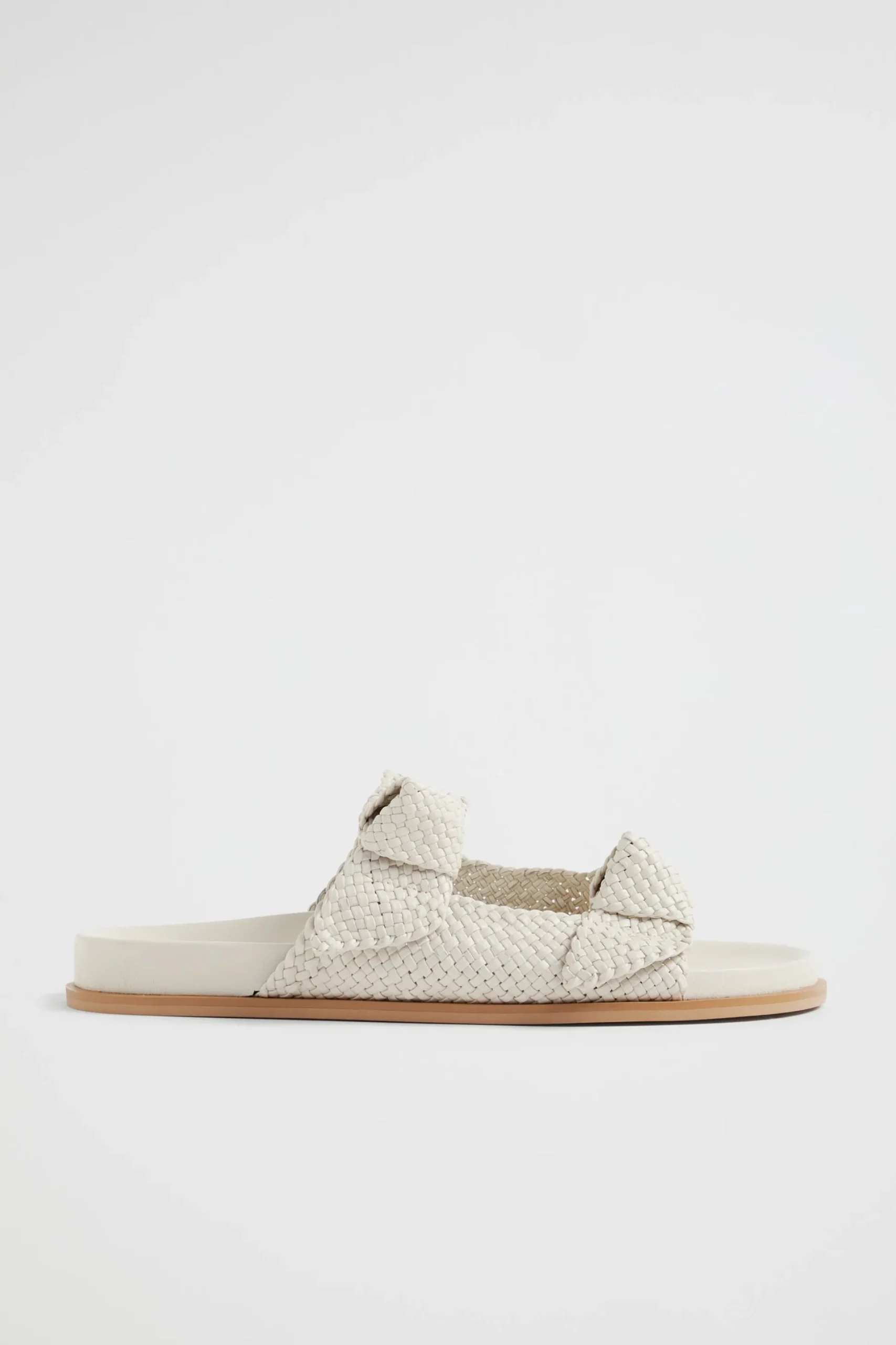 Seed Heritage Sandals & Thongs-Penelope Knot Slide Bone