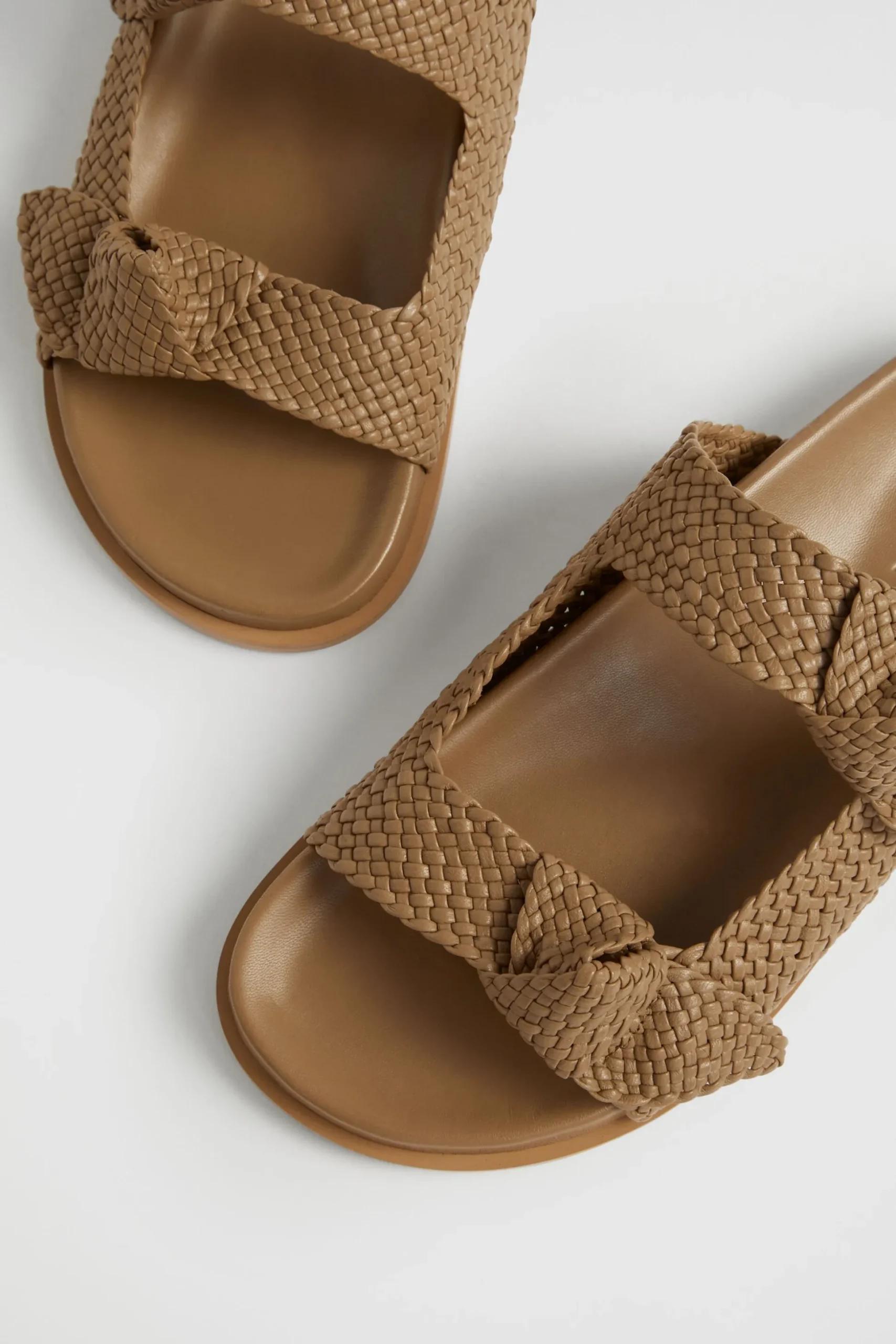 Seed Heritage Sandals & Thongs-Penelope Knot Slide Cashew