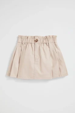 Seed Heritage Skirts-Pleated Skirt Chai