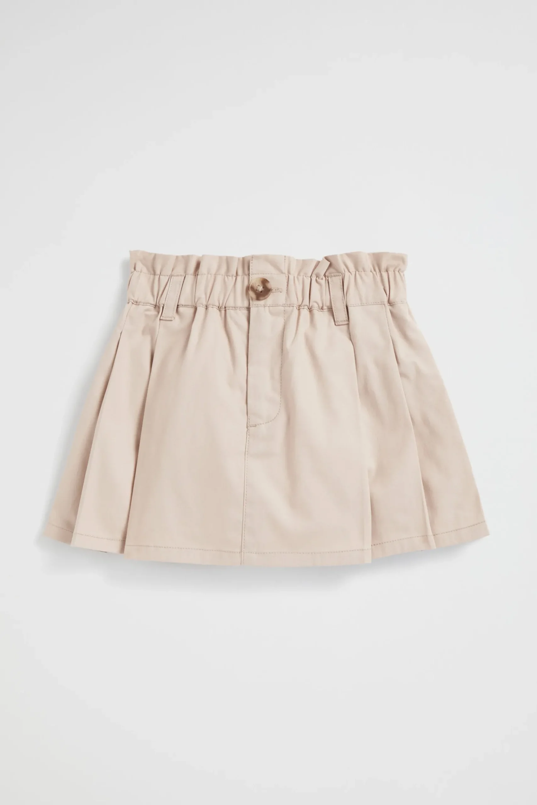 Seed Heritage Skirts-Pleated Skirt Chai