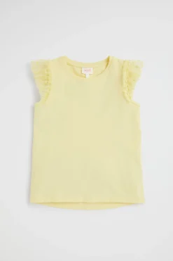 Seed Heritage T-Shirts & Tops-Polka Dot Tee Buttercup