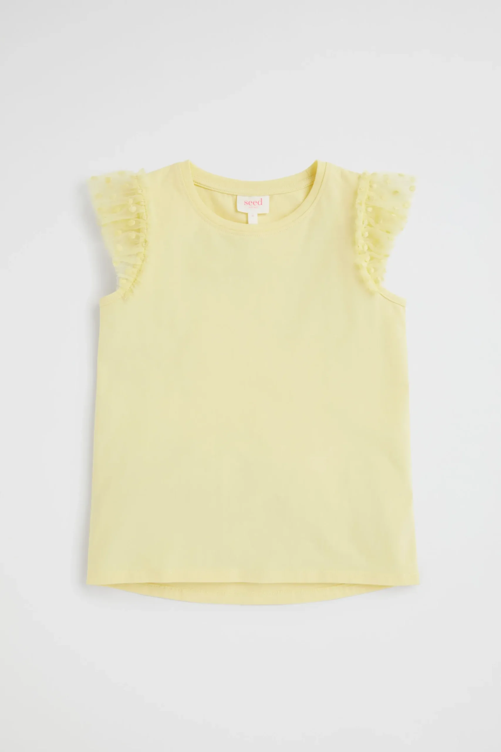 Seed Heritage T-Shirts & Tops-Polka Dot Tee Buttercup