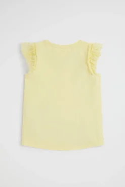 Seed Heritage T-Shirts & Tops-Polka Dot Tee Buttercup