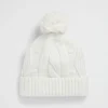 Seed Heritage Hats & Beanies & Caps-Pom Pom Cable Knit Beanie Multi