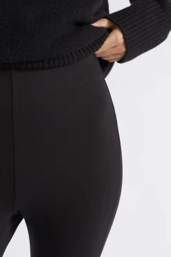 Seed Heritage Pants-Ponte Legging Black