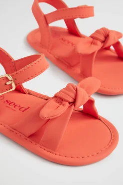 Seed Heritage Sandals-Puffy Knot Sandal Watermelon