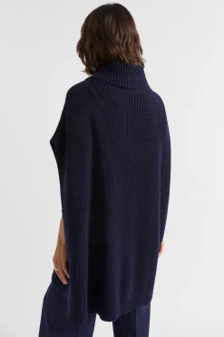 Seed Heritage Scarves & Kaftans-Pullover Poncho Midnight Sky